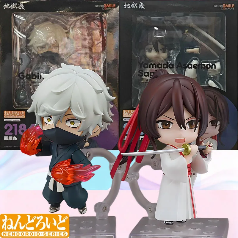 

In Stock GSC Original Box Nendoroid Gabimaru Yamada Asaemon Sagiri Anime Action Figure Model Gift for Kid Foam Box Packaging