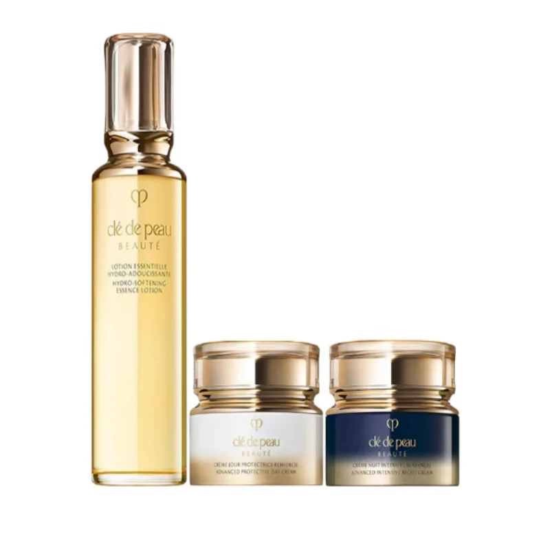 3Pcs Set  Hydrating Moisturizing Face Cream Toner Set Cle de Peau Beaute Softening Lotion 170ml Day Cream 50ml Night Cream 50ml
