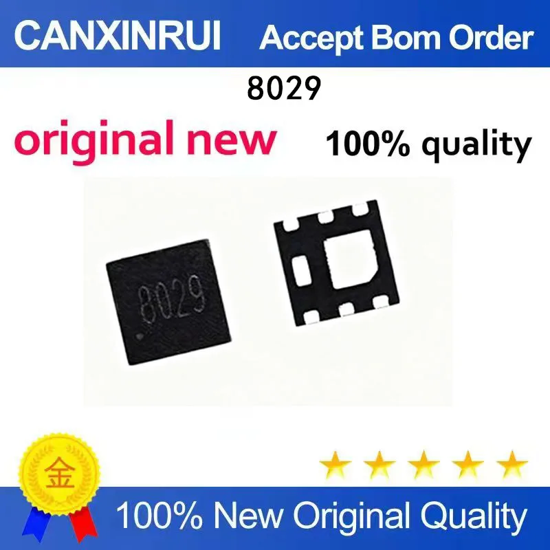 (5-100 Pieces) Brand new original silk screen printed 8029 8029 DFN-6 spot chip IC