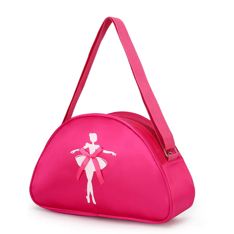 

35*21*11CM Girls Casual Simple Latin Ballet Gym Shoulder Bag Handbag For Dance Performance Accessories