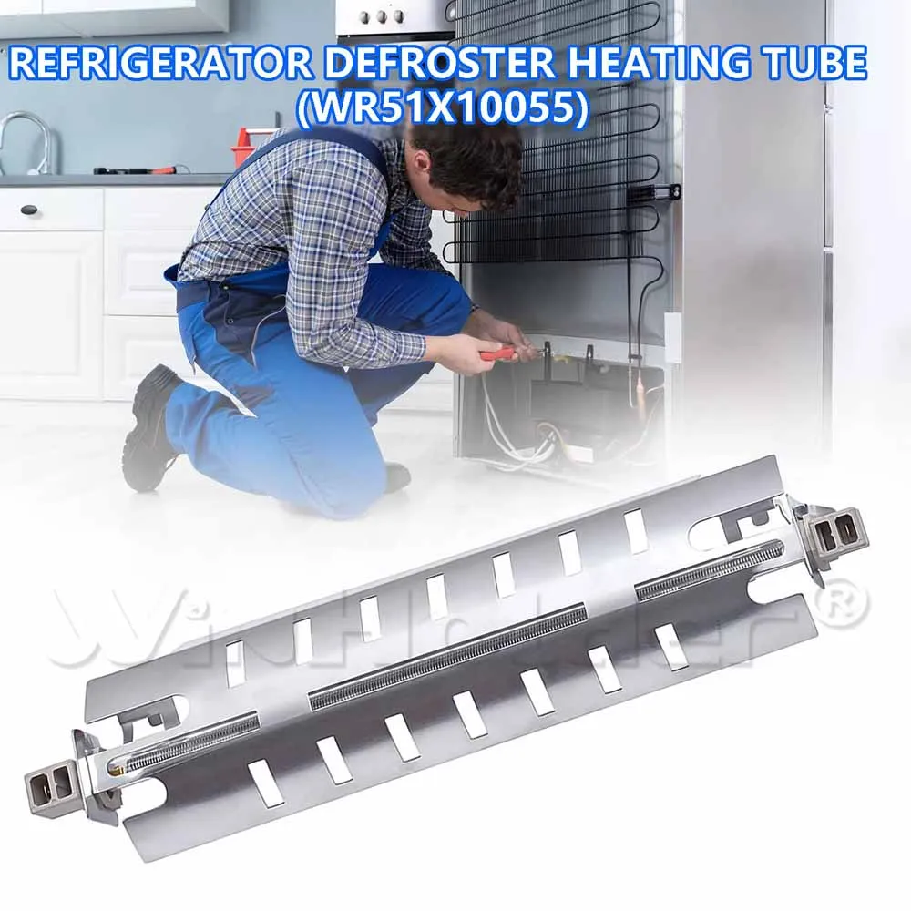 WR51X10055 Defroster Refrigerator Defrost Heater For AP3183311 914088 WR51X10030 GE Heating Element Replacement Parts