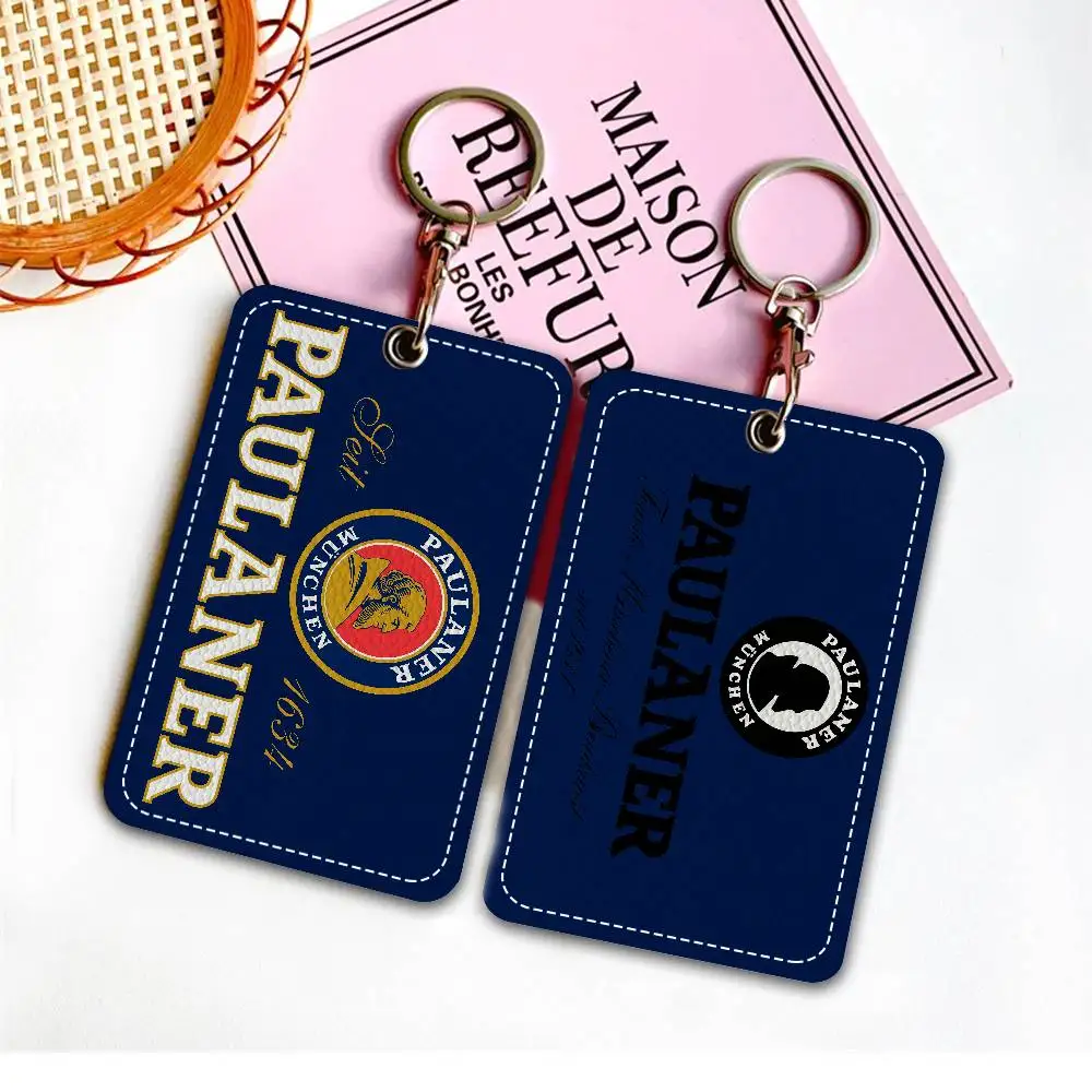 Paulaner Logo 1 قطعة INS Creative Cartoon Student Campus حامل بطاقة لبطاقة الوجبات، بطاقة الحافلة، بطاقة العمل، إلخ