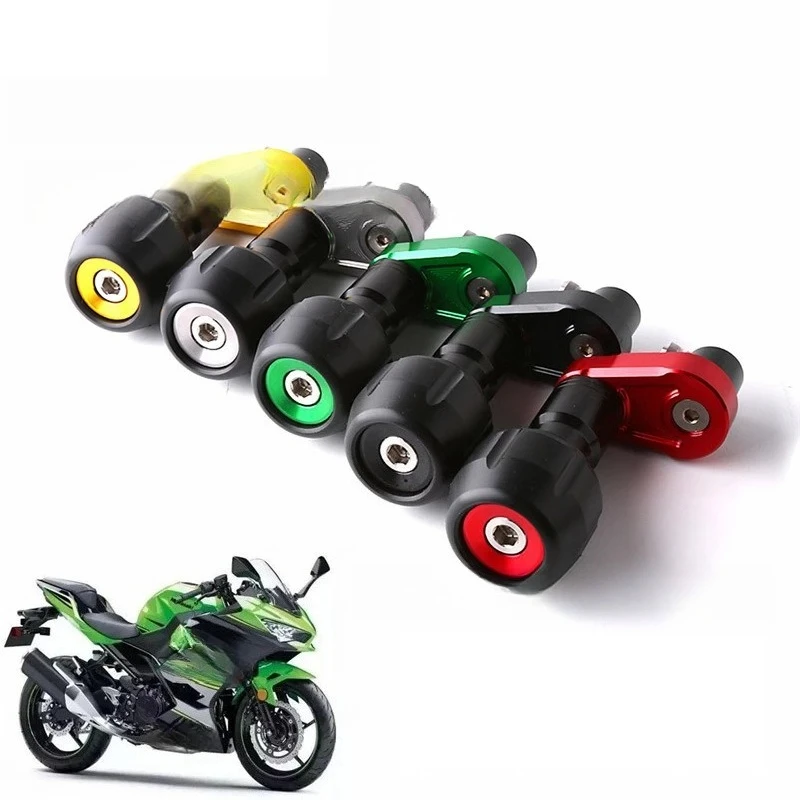 

Suitable for Kawasaki Ninja NINJA 400 2018-2021 Modified body anti-drop rubber bumper anti-drop ball
