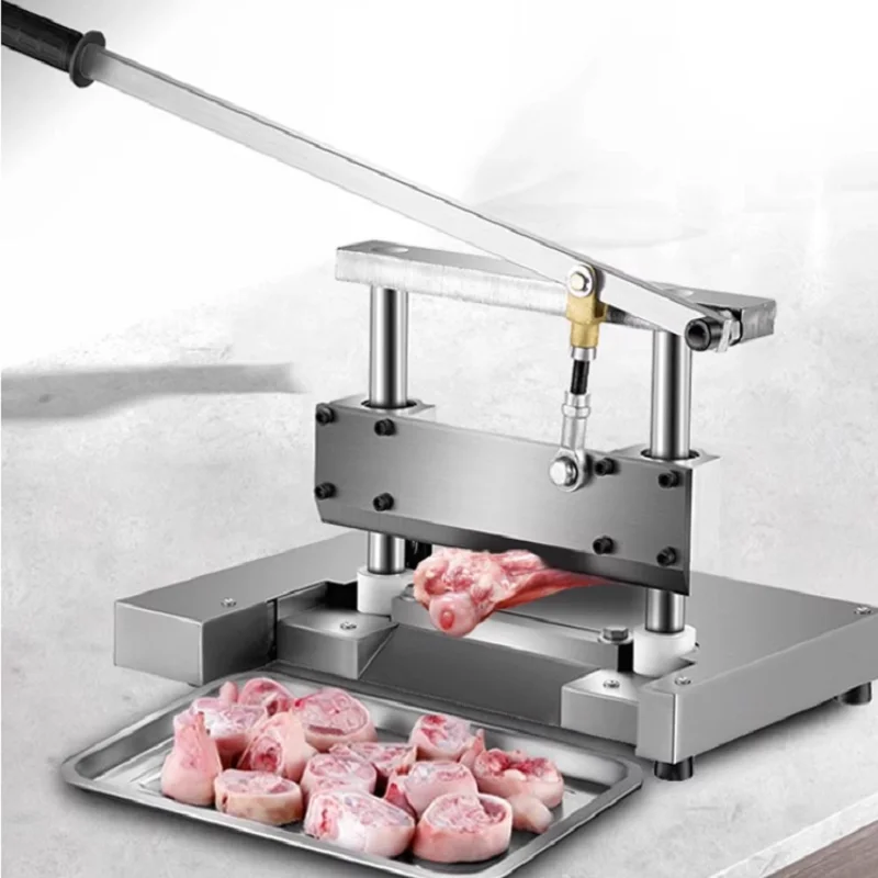 تصميم جديد دليل تغذية الكهربائية العظام نشر اللحوم آلة قطع الدجاج الجزارين المنشار المحمولة آلة قطع عظام اللحوم