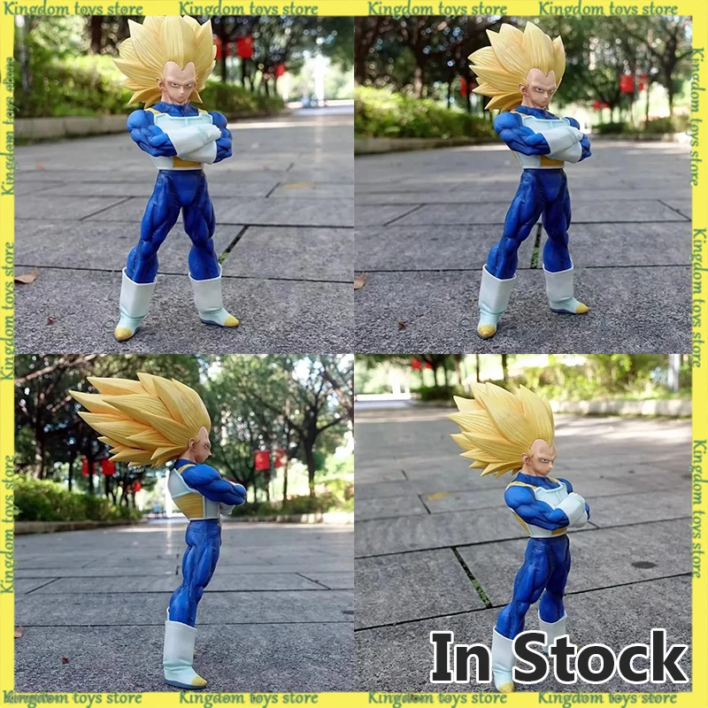 

В наличии Dragon Ball DAIMA Vegeta SSJ3 Аниме Фигурки Super Saiyan 3 Bejīta Статуя из ПВХ Коллекционная модель Орнамент Игрушки Подарок на Хэллоуин