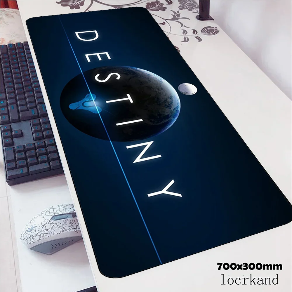 Alfombrilla de ratón Destiny 800x300x4mm alfombrilla de ratón para juegos alfombrilla para jugadores Planetscape juego ordenador escritorio padmouse teclado Warrior alfombrillas de juego grandes