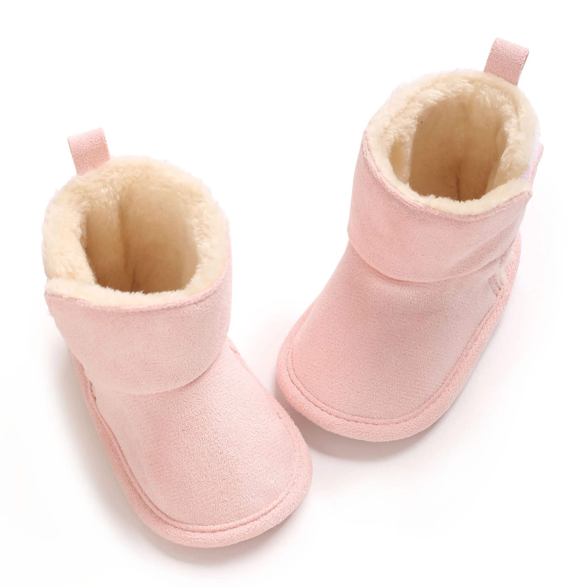 Neue Baby Stiefel Für Winter Wärme 0-18M Neugeborenen Baby Klett Weiche Sohle Anti Slip Vordere Schuhe baby Schuhe Warme Schnee Stiefel – Detail 14