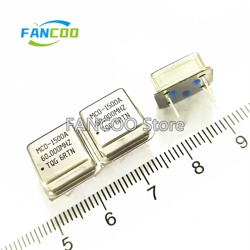 5PCS 60M 60.000M 60MHZ 60.000MHZ Half size 3.3v 5v CRYSTAL CLOCK OSCILLATOR OSC DIP-4 60.000