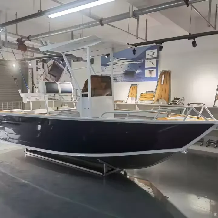 5 Meter Aluminum Saltwater Fishing Boat Beginner Fisherman Recreational Fish Boat with Certified Aluminum Plate