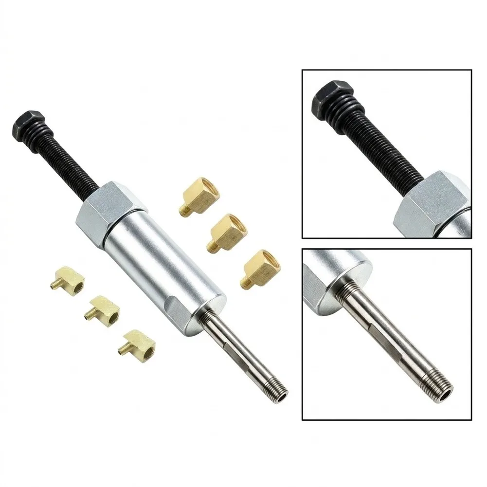 Grease Fitting-Cleaning Tool Kit With M6-M8-M10 Adapters For Zerk Unclogger High Pressure Flushing Gun-For Auto Machinery Repair
