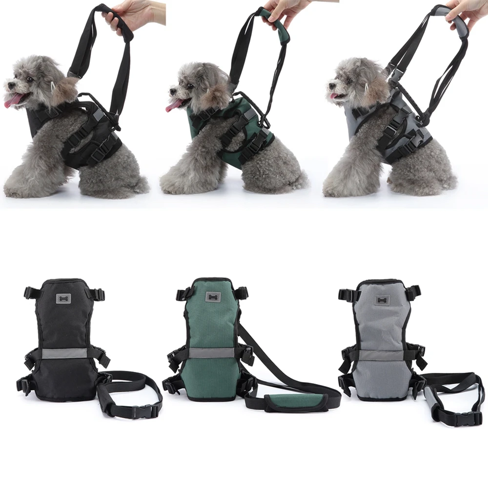 Pet Safety Care Assistive Belt for Elderly Disabled and Injured Dogs Chest Multifunctional Strap Leash Harness Walking Bracket