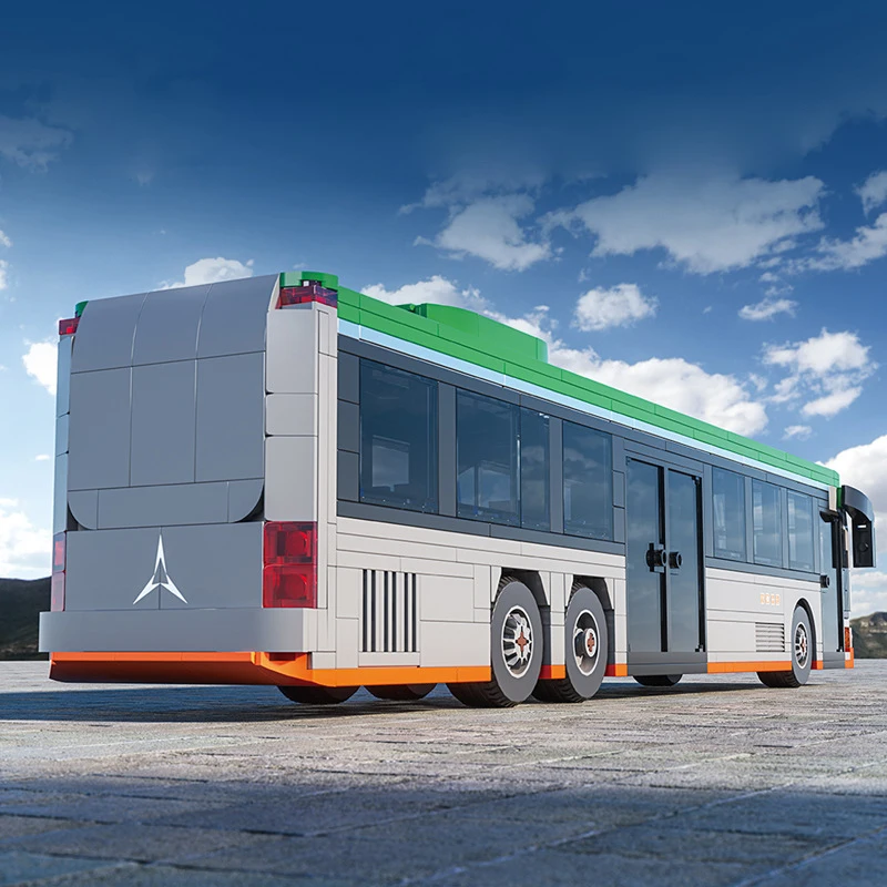 

Speed Car Classic City Vehicle Idea Building Block Extended Bus Construction Model Playsets Steam Bricks Toys For Kids Gifts