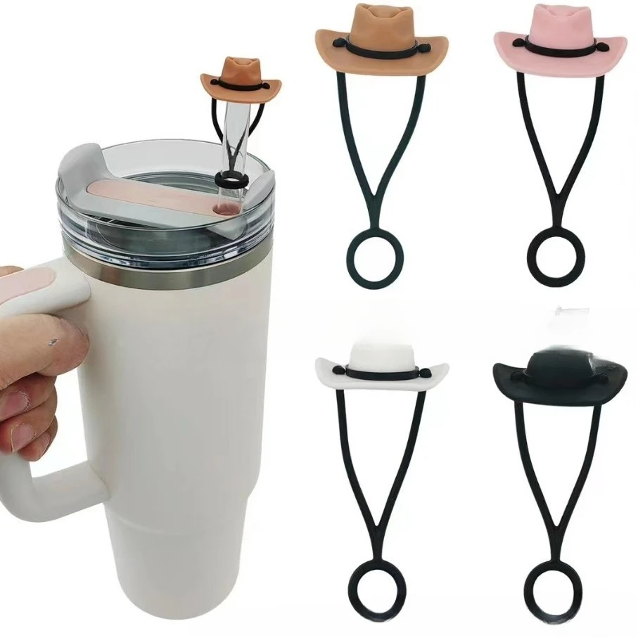Food-Grade  Straw Cover Caps, Dust-Proof Leak-Proof Cute Straw Toppers for  Tumbler, Fun Daily Accessory