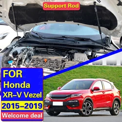 Honda XR-V vezel 2015〜2019用の閉じるフード用の衝撃吸収バー,ガススペーサーはスプリングを吸収します