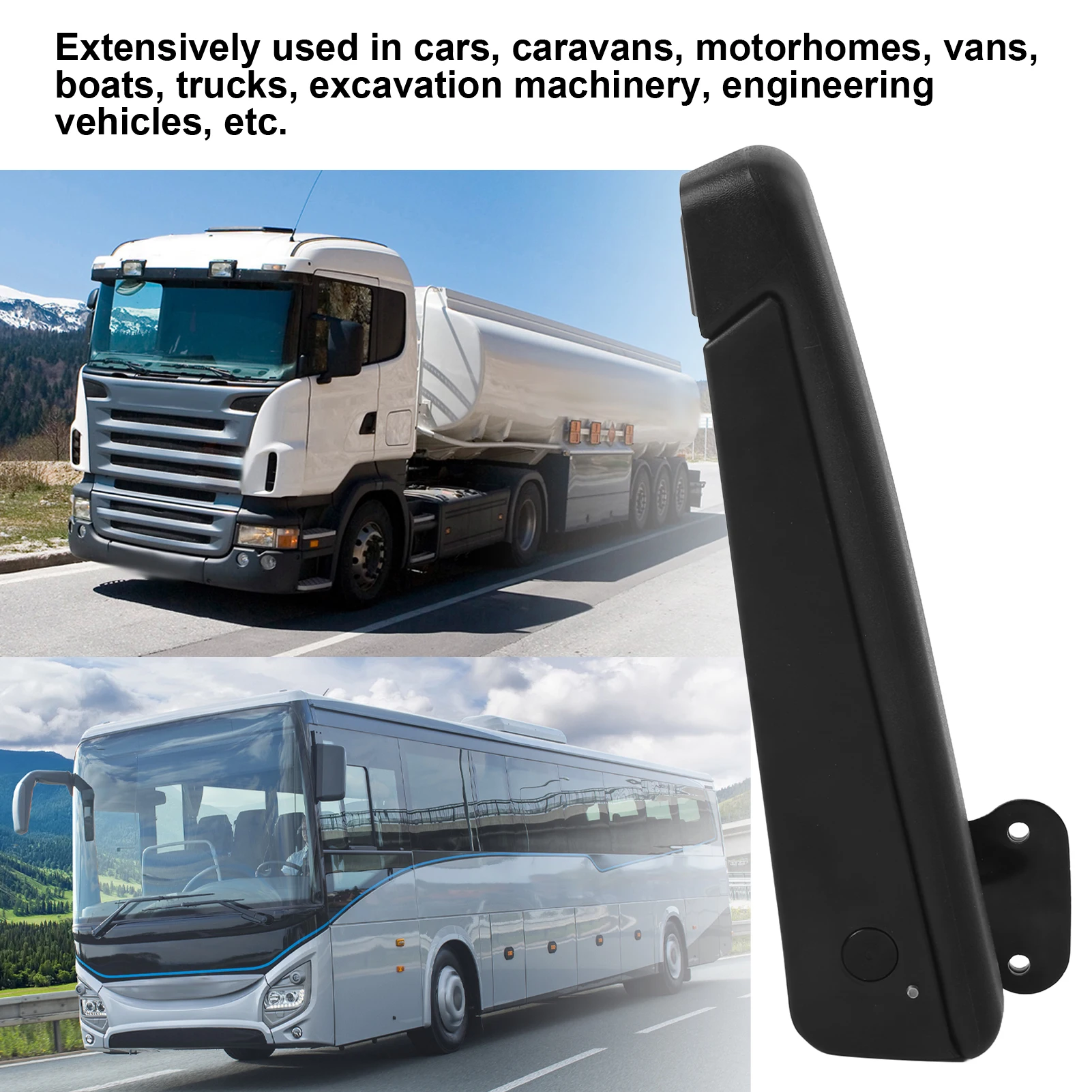 

Автоаксессуары Подлокотник автомобильного сиденья с левой стороны, поворотный, регулируемый 0‐120 ° Замена амортизации для