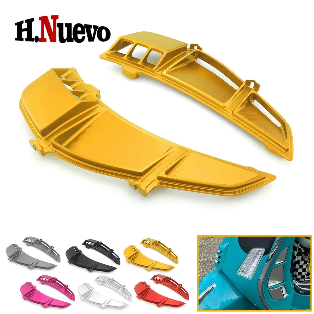 

For Vespa GTS 125 300 GTS125 GTS300 Super 2023 2024 Left Right Radiator Guard Grille Cover Protective Protector Accessories