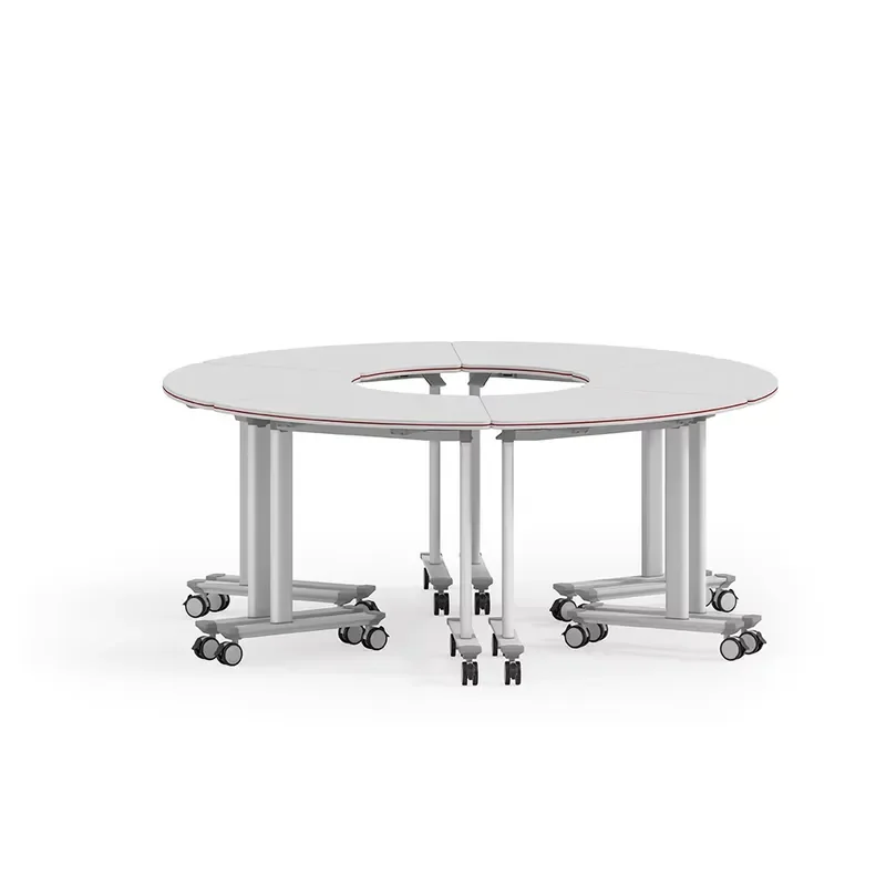 Modern Novel Design Reasonable Price Folding School Furniture Chair Classroom Table Can Be Spliced Table