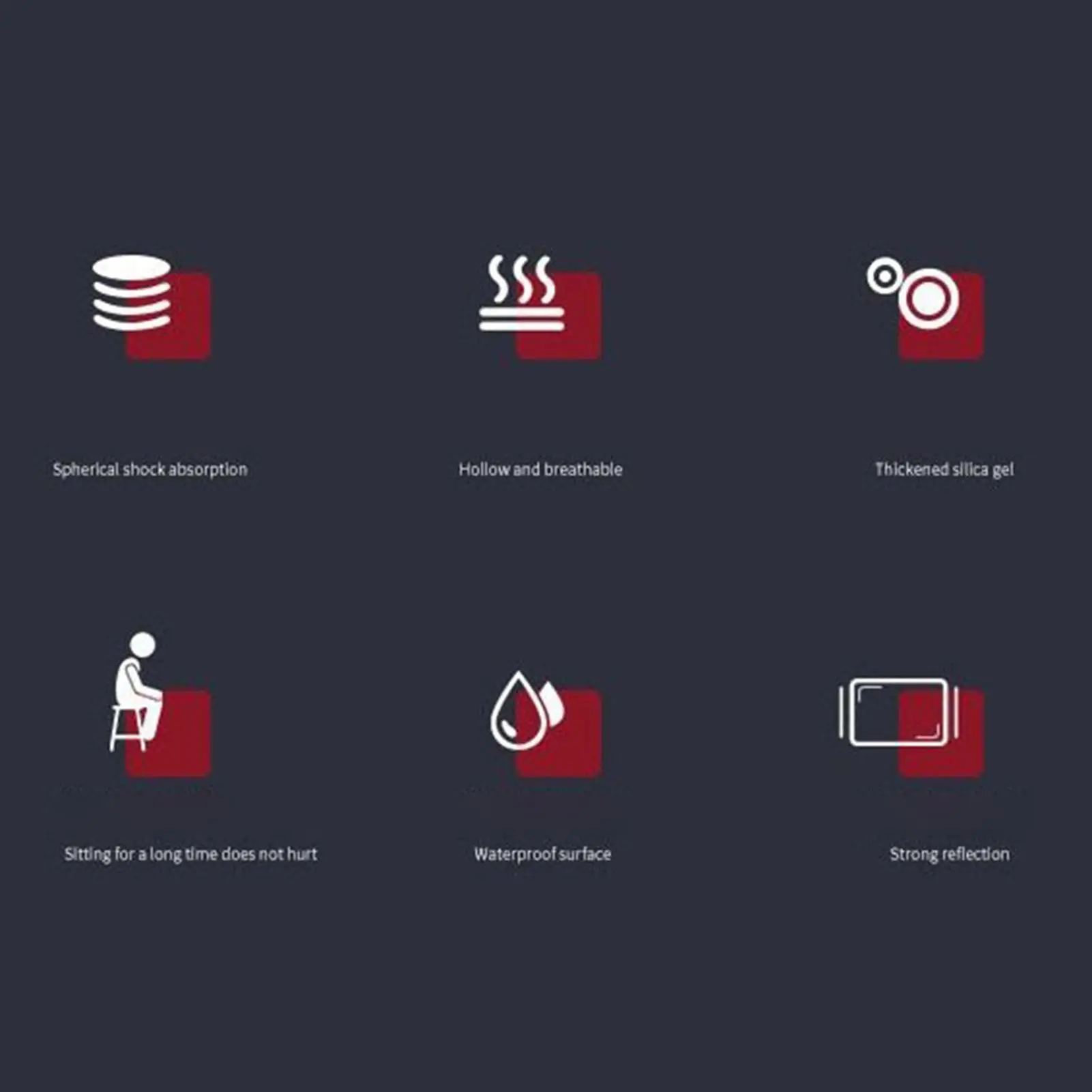 

Bike Seats For Women Comfort Wide Cycling Accessories Thickened Silicone Mountain Bike Seat For Road Indoor Exercise Outdoor