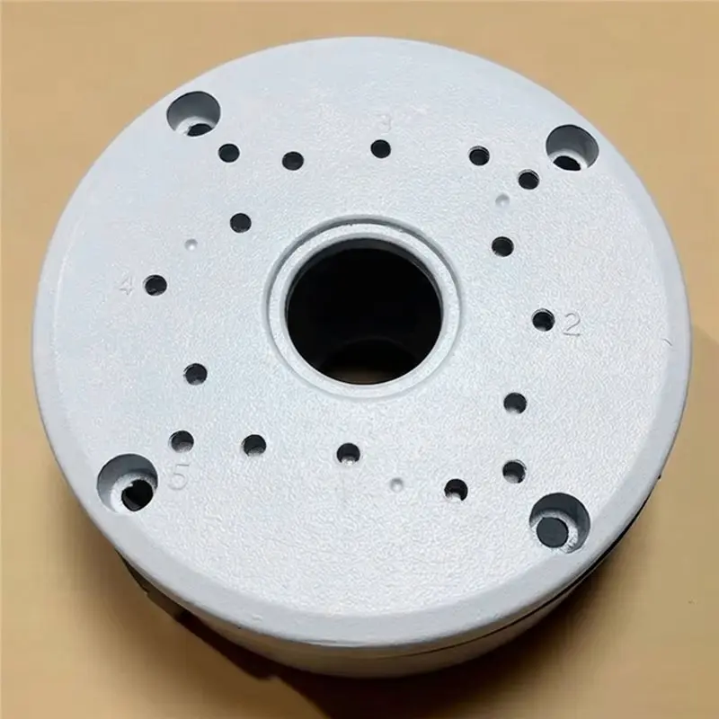 ABKJ-CCTV Mounting Box Universal Security Camera Junction Box Mount Bracket, Metal Box Compatible Outdoor Use