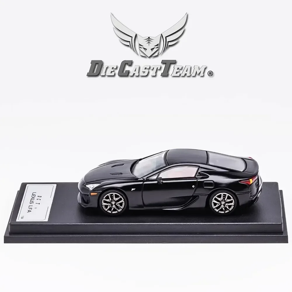 DCT 1/64 Lexus LFA samochód sportowy zabawki ze stopu pojazd silnikowy odlewany metal Model dla dzieci świąteczne zabawki prezentowe dla chłopców