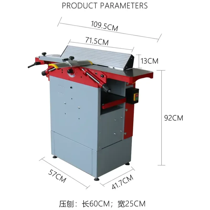 LIVTER Multi-Functional Benchwork Wood Planer Wood Tool Automatic Cutting Artifact Home Desktop Flat Planer Electric Planer