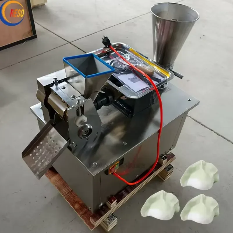 for Automatic Empanada Wrapper Making Machine All in One Samosa Round Dumpling Forming Machine