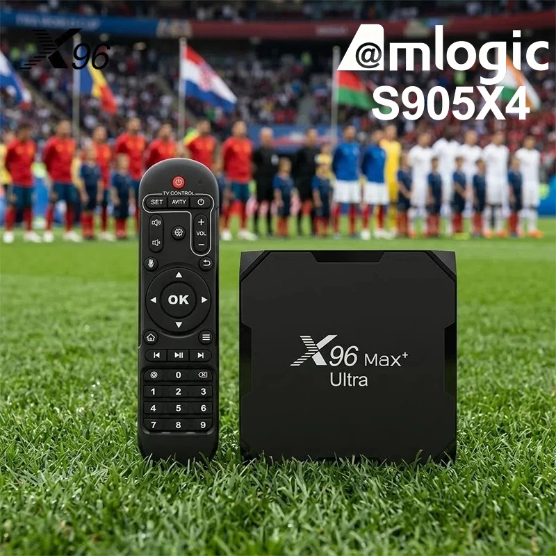 X96Max Plus Ultra TV Box Android 11 TV Box Android 32GB 64GB Amlogic S905X4 AV1 8K Wifi BT4.X Reproductor Multimedia Set Top Box IPTV TV Boxes Android