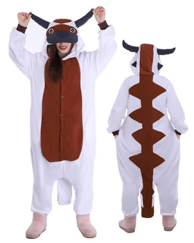 Piżama dla dorosłych zwierząt Kigurumis halloweenowy kombinezon dla kobiet mężczyzn kreskówka piżama przebranie na karnawał do domu