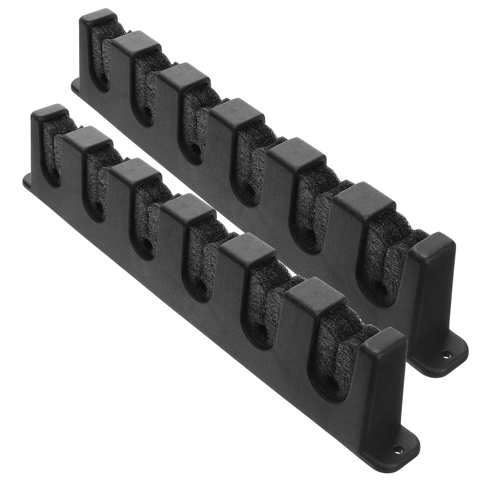 

2Pcs Wall Cue Rack Heavy-Duty Pool Cue Holder Multi-Hole Rack for Billiard Stick Display Storage Pool Table Accessories