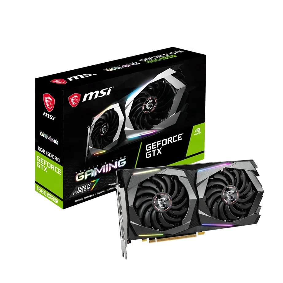 Direktverkauf GTX 1660 SUPER GAMING X 6G Grafikkarte für Desktop-Computer GTX 1660