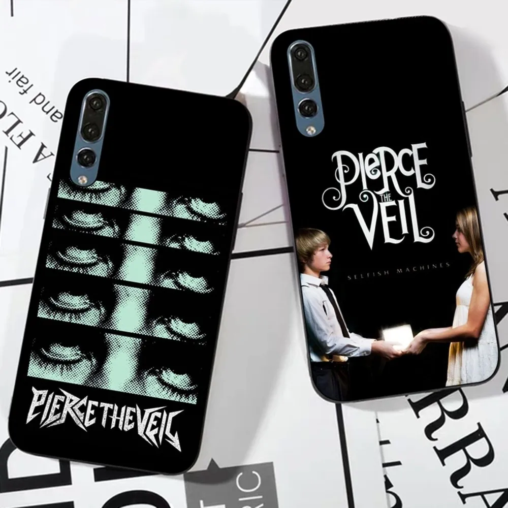 P-Pierce The Veil Band Phone Case For Huawei P 8 9 10 20 30 40 50 Pro Lite Psmart Honor 10 Lite 70 Mate 20lite