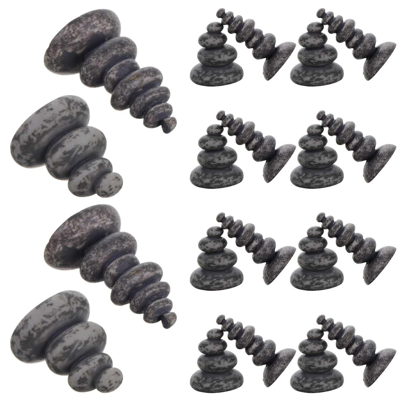 

20pcs Fake Tower Decor Vintage Resin Mini Garden Landscape 4Layer 7Layer Zen Garden Statue For Fish