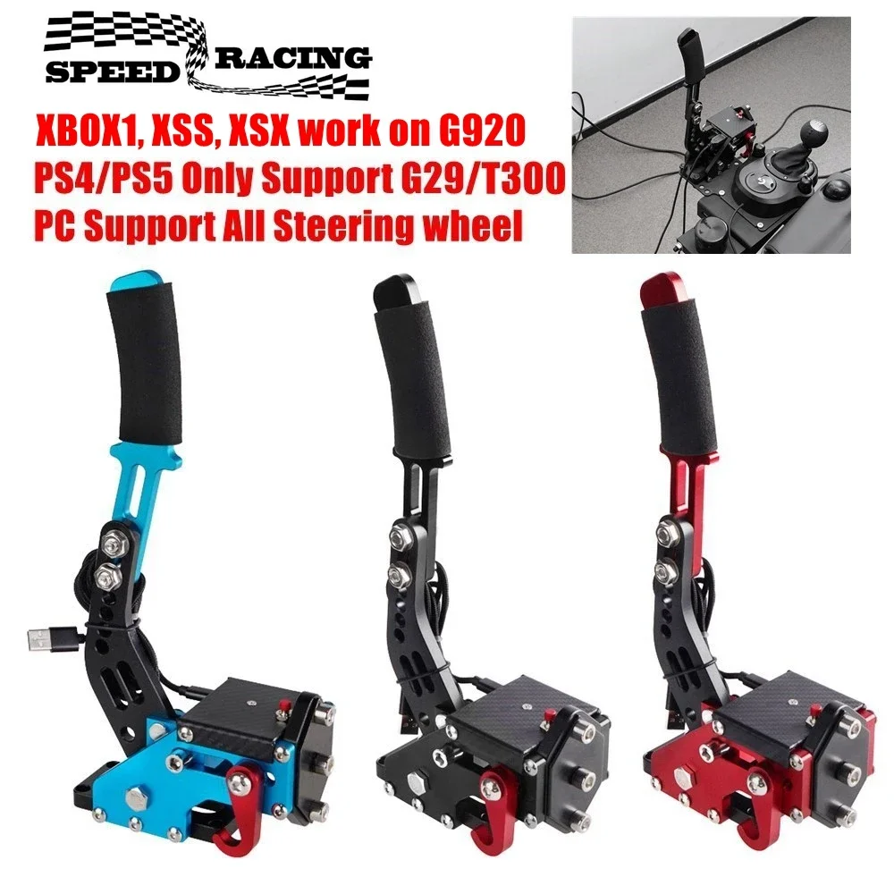 new USB Handbrake PS4/PS5 Support Logitech G29 or T300, XBOX1 XSS XSX for G920, PC SIM Racing Horizon Games Hand Brake System