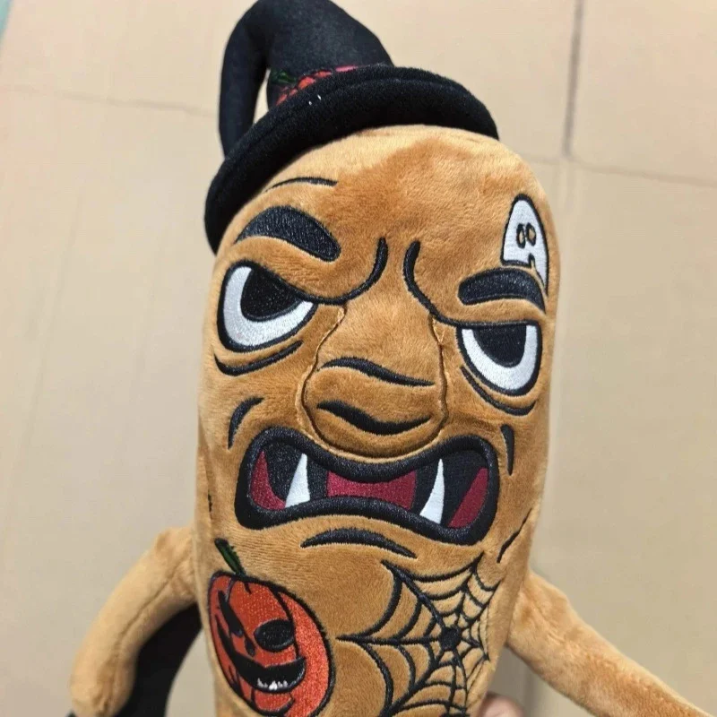 

Tung Tung Tung Sahur Shark плюшевая игрушка кукла на Хэллоуин жуткий милый декор для детей и взрослых вечерние настольная центральная часть домашний подарок