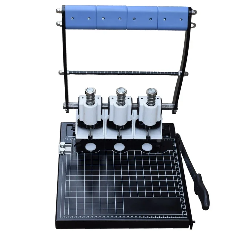 QY-A Drei-Loch-Stanzer, einstellbarer Entfernung, Locher, Datei, Dokument, Bindemaschine, Prozessmaschine, Büroplanung, Dokument