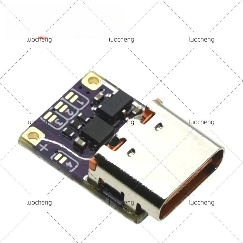 10pcs for PD3.0 PD3.1 QC3.0 Deceiver Fast Charge Module Type-C Voltage Trigger PD to DC Fast Charge Module