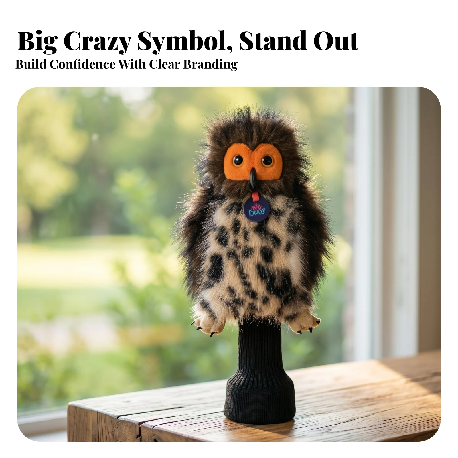 owl-golf-headcover-spotted-owl-driver-headcover-animal-golf-club-cover-ribbed-knit