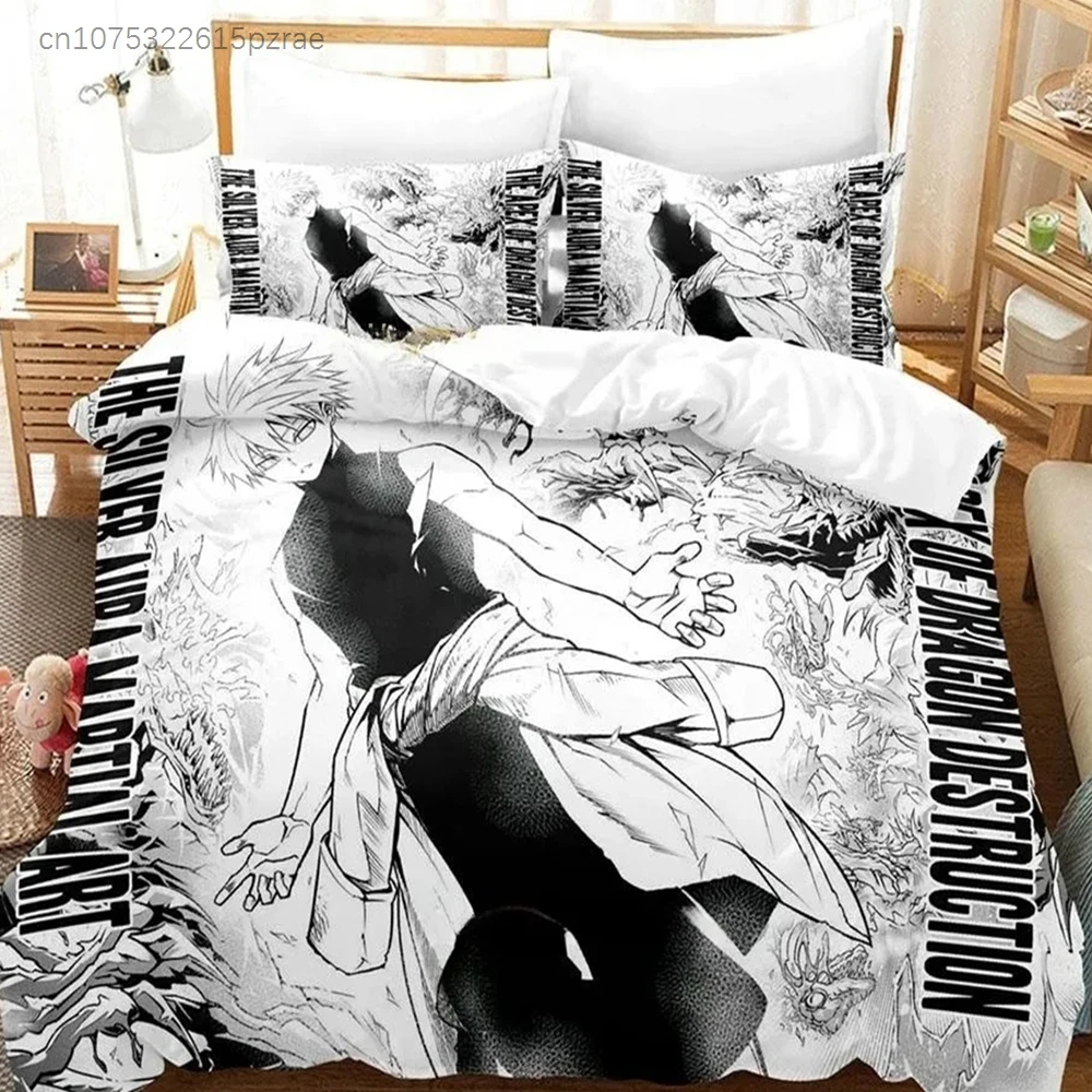 Anime Ragna Crimson Bedding Set Single Twin Full Queen King Size Bed Set Teenager Bedroom Sheet Set 3D Print Anime