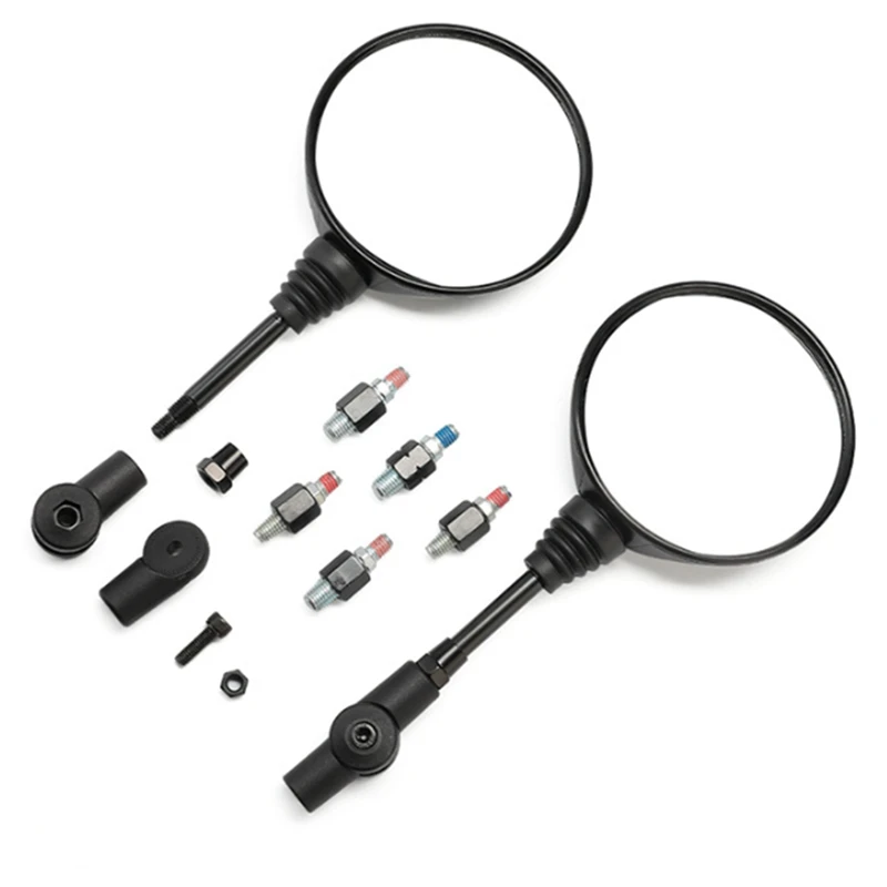 Motorcycle Rearview Mirror Round Mirror for CRF250L 300L XR250L 650L 1993-2022 Motorbike Modified Mirror