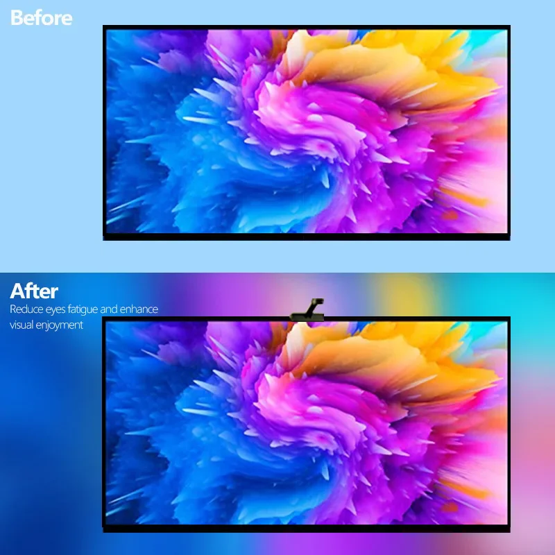 Pantalla de retroiluminación para Monitor de PC Android, sincronización de Color, efecto ambiental fluido, tira de luz LED RGBIC, Kit de luz de