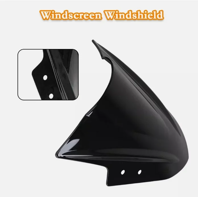 high quality motocycle Windshield Fairing Double Bubble Smoke Fit for KAWASAKI Ninja 300 EX300R EX300 2013-2017 2014 2015 2016