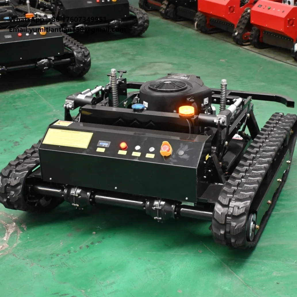 Automatic Agricultural 800 mm Intelligent Upgraded Version Remote Control Lawn Mower for Farm Farming Machine