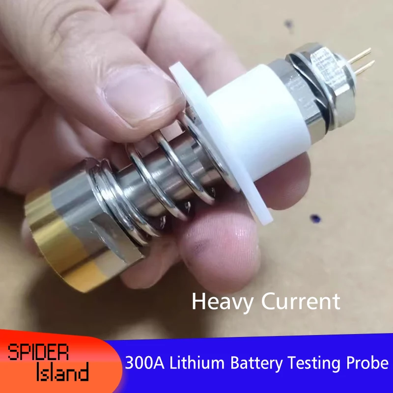 dual needle lithium battery testing sonda capacidade divisor gabinete deteccao de bateria resistencia interna alta corrente 300a 01