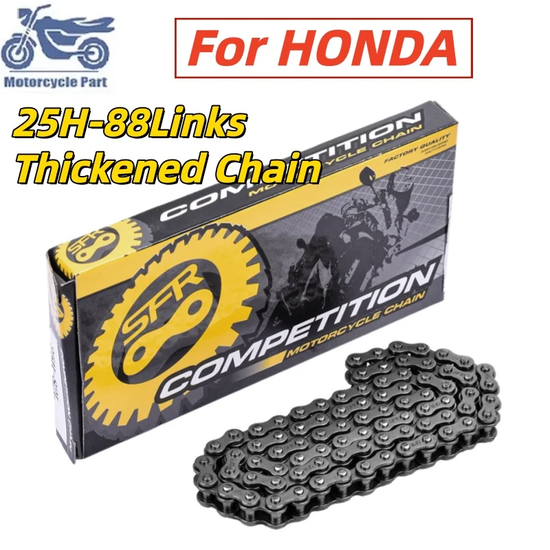 14401-943-013 Motorcycle Cam Transmission Driving Roller Chain 25H For HONDA XR80 XR80R A CRF80F XL80S ATC110 A  AC ACE110