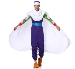 Anime Adult Suits Son Goku and Piccolo Cosplay Costume Son Anime Superheroes Jumpsuit Role Play Dress Up