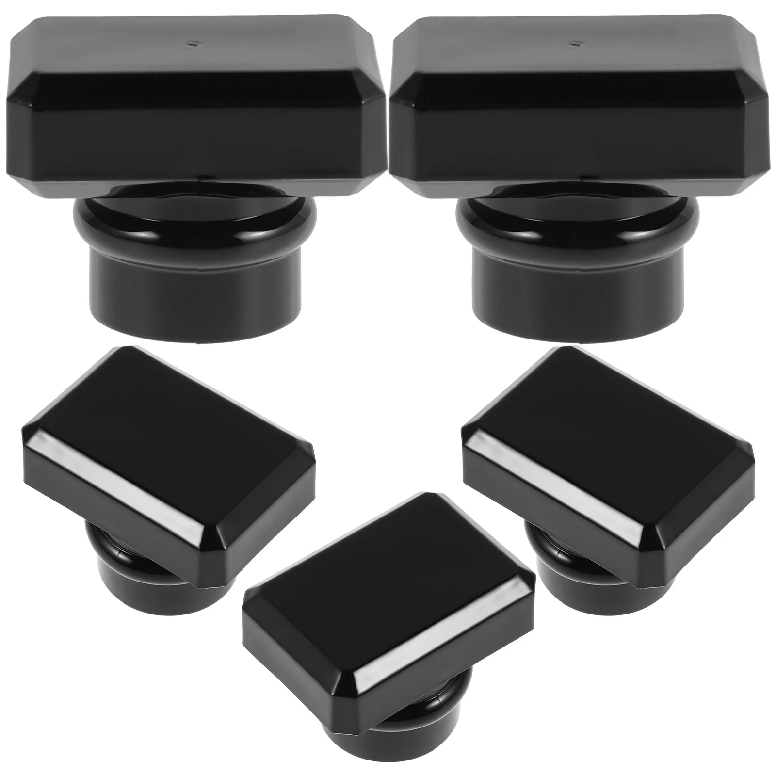 

5Pcs Universal Perfume Bottle Cap Easy Open Close Round Plastic Seal Lid for Leak Protection Cap for Perfume Bottle