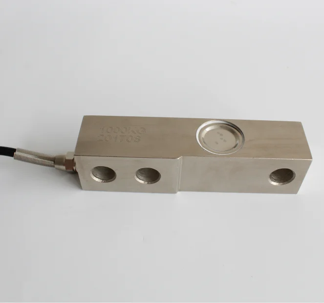 Sensor de pesagem de cabo blindado do sensor da pilha de carga do feixe de cisalhamento 2 toneladas