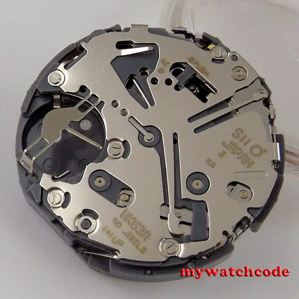 quartz Watch Movement VK63 Date at 3 New VK 63