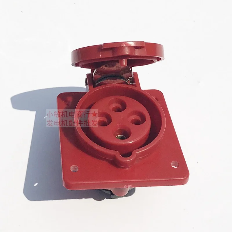 発電機部品用 1 個: 5KW、8KW、380V 4 穴工業用ヨーロッパ 32A および 16A プラグおよびソケット
