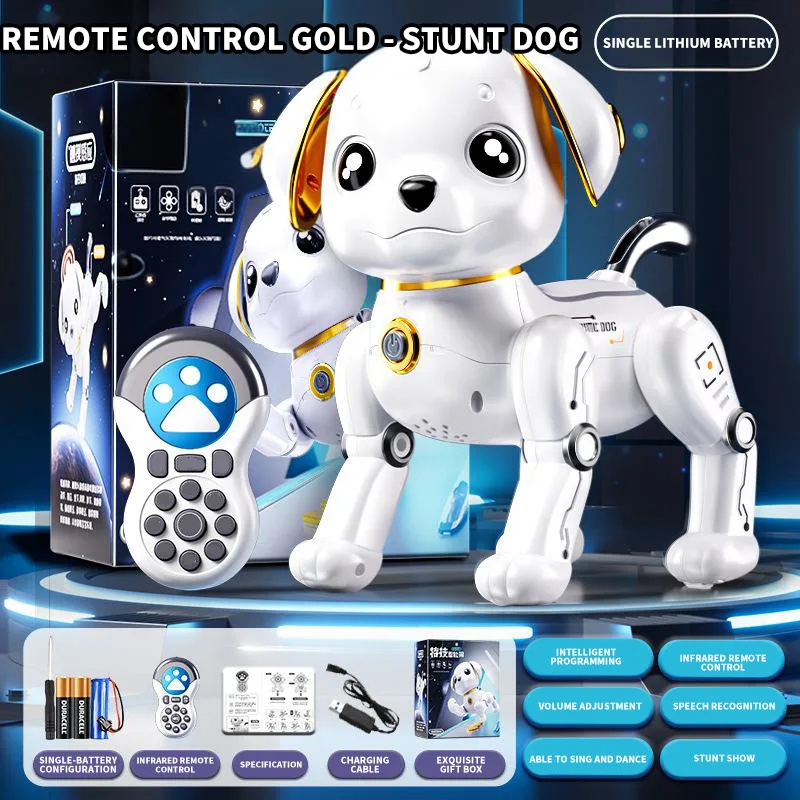 My Melody Funny Gift-kawaii 22cm Intelligente Mini Rc Robot Hond, steminteractie Stunt Hond, kinderen Speelgoed, kinderen Elektronisch Speelgoed